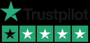 Trustpilot 5-star rating