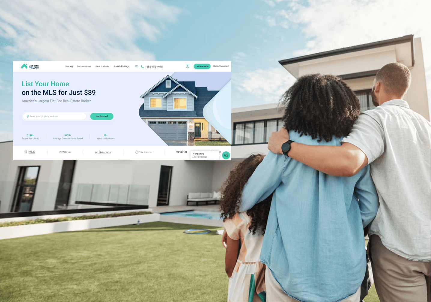 Platform Revamp and Frontend Modernization for a Flat Fee MLS Listing Service