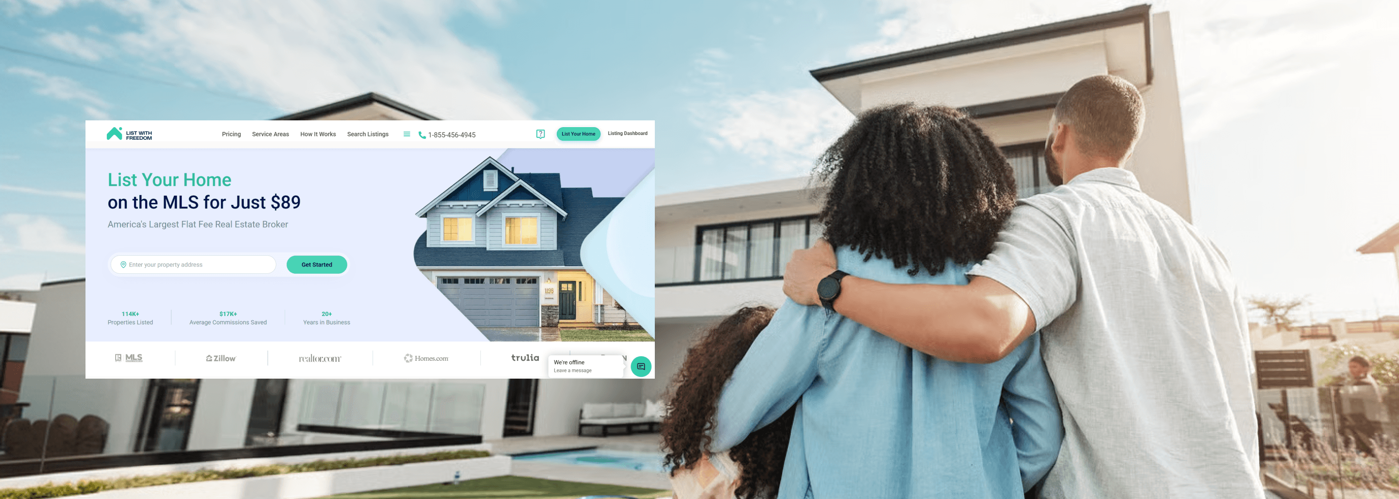 Platform Revamp and Frontend Modernization for a Flat Fee MLS Listing Service