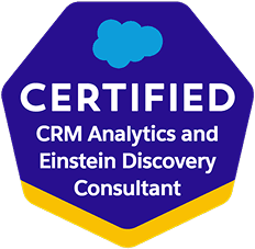Salesforce badge CRM Einstein