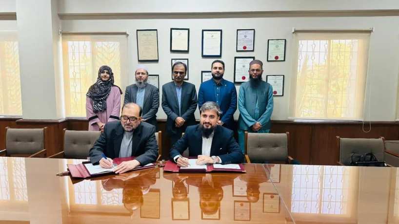 Partnership signing ceremony at Providus