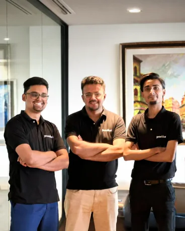 Providus engineers in the office